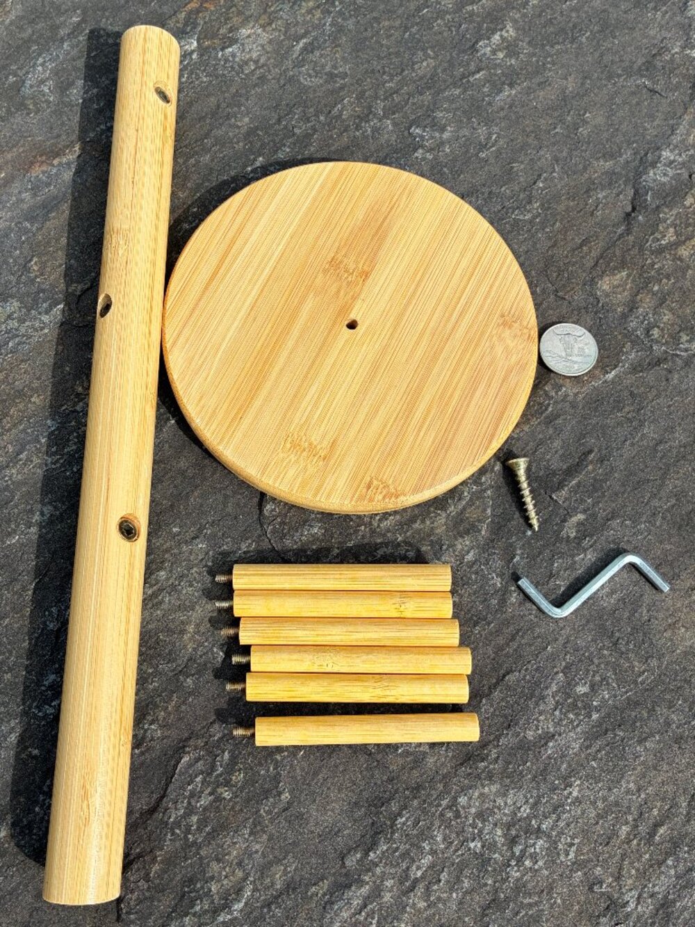 Versatile Bamboo Mug Tree Stand Rack - Picture 6 of 10